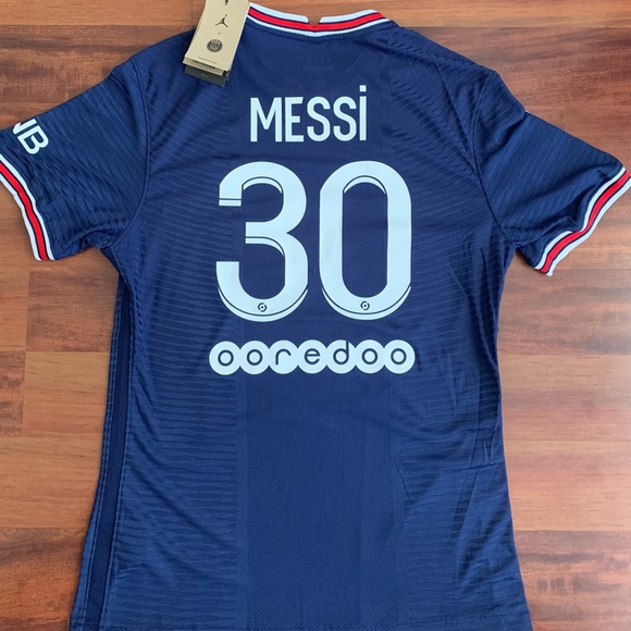Jordan Other - PSG 21/22 Messi Soccer Home Jersey - Player Issue Kit Size Medium fits Slim